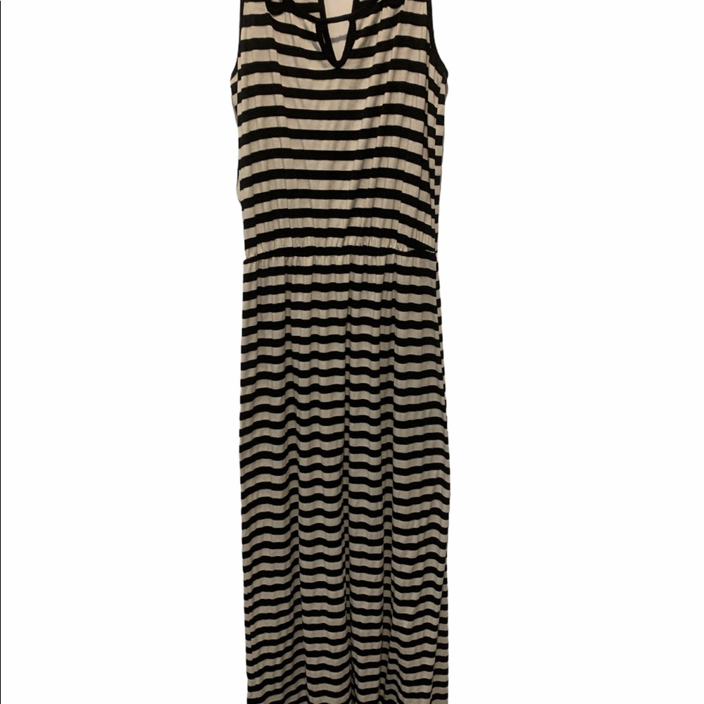 Pleione maxi dress striped sz S